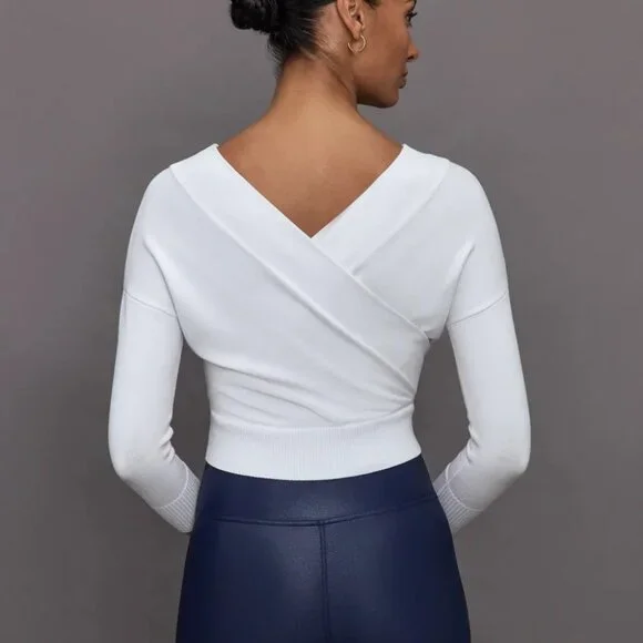 Carbon38 Crossover Sweater - Picture 3 of 9